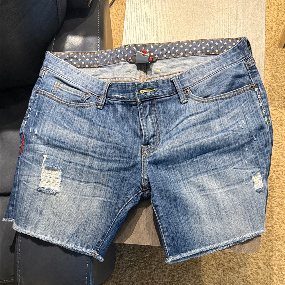 Blue Denim Women's Shorts